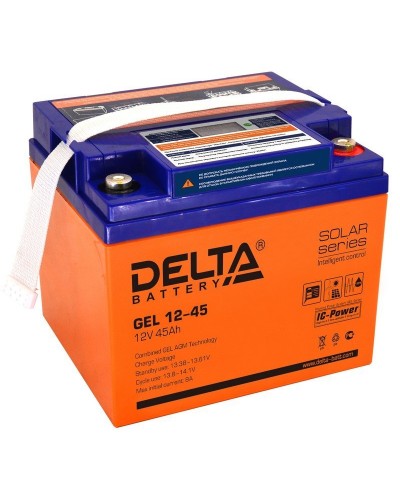 Delta GEL 12-45. Аккумулятор герметичный свинцово-кислотный. Delta в Саранске