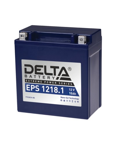 Delta EPS 1218.1. Аккумулятор герметичный свинцово-кислотный стартерный. Delta в Саранске
