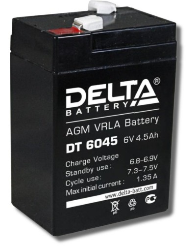 Delta DT 6045. Аккумулятор герметичный свинцово-кислотный. Delta в Саранске