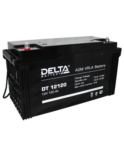 Delta DT 12120. Аккумулятор герметичный свинцово-кислотный. Delta в Саранске