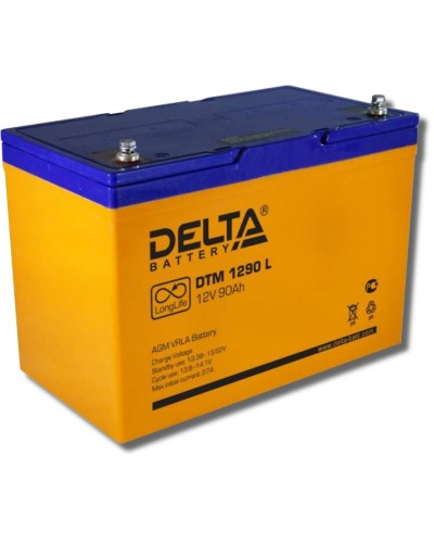Delta DTM 1290 L. Аккумулятор герметичный свинцово-кислотный. Delta в Саранске