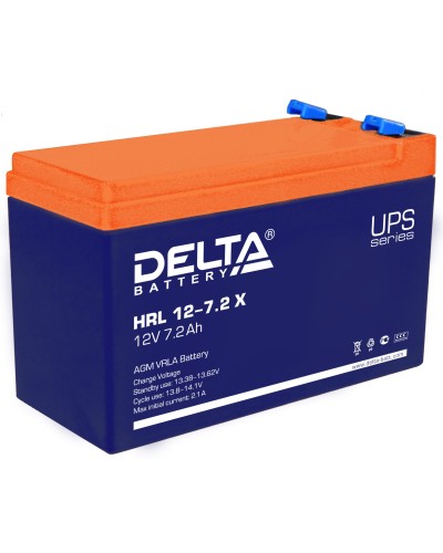 Delta HRL 12-7.2 X. Аккумулятор герметичный свинцово-кислотный. Delta в Саранске