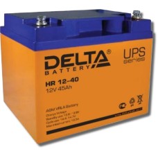 Delta HR 12-40. Аккумулятор герметичный свинцово-кислотный. Delta