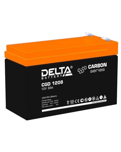 Delta CGD 1208. Аккумулятор герметичный свинцово-кислотный. Delta в Саранске