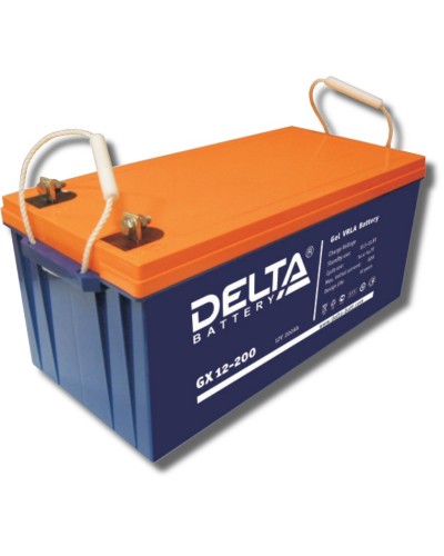 Delta GX 12-200. Аккумулятор герметичный свинцово-кислотный. Delta в Саранске