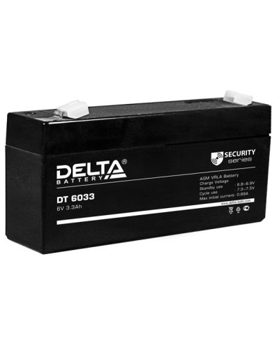 Delta DT 6033 (125мм). Аккумулятор герметичный свинцово-кислотный. Delta в Саранске