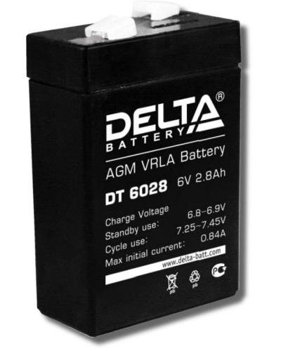 Delta DT 6028. Аккумулятор герметичный свинцово-кислотный. Delta в Саранске