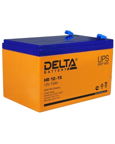 Delta HR 12-15. Аккумулятор герметичный свинцово-кислотный. Delta в Саранске