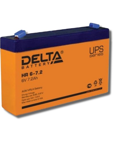Delta HR 6-7.2. Аккумулятор герметичный свинцово-кислотный. Delta в Саранске