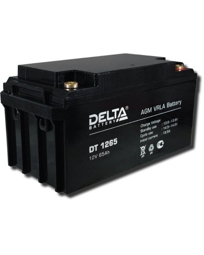 Delta DT 1265. Аккумулятор герметичный свинцово-кислотный. Delta в Саранске