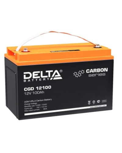 Delta CGD 12100. Аккумулятор герметичный свинцово-кислотный. Delta в Саранске
