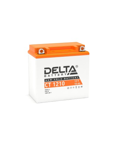 Delta CT 1210. Аккумулятор герметичный свинцово-кислотный стартерный. Delta в Саранске