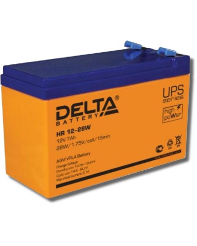 Delta HR 12-28 W. Аккумулятор герметичный свинцово-кислотный. Delta в Саранске