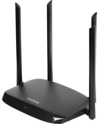 DWR-AC1201 AC1200 10/100BASE-TX черный. Роутер беспроводной. Digma в Саранске