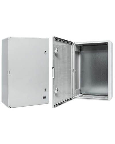 Бокс пластиковый с монтажной платой 600х400х200 IP65 PROxima (PB65MP008). Бокс пластиковый антивандальный. EKF в Саранске