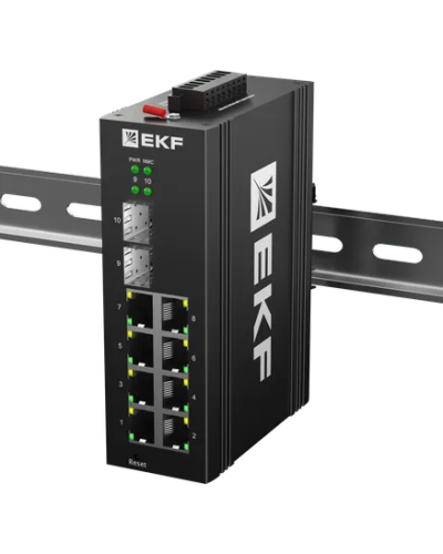 TSX-ML2-2GX/SFP-8GTP. Промышленный управляемый коммутатор. EKF в Саранске