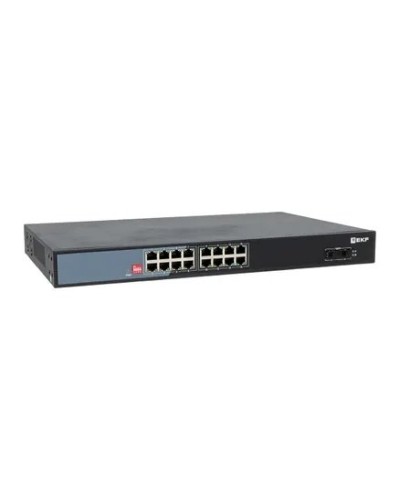 TSX-U-2GX/SFP-16GTP-R. Промышленный неуправляемый коммутатор. EKF в Саранске