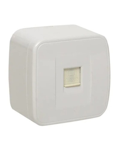 Минск Розетка RJ-45 1-местная ОП 1А (EGK01-035-10). Розетка RJ-45 1-местная ОП 1А. EKF в Саранске