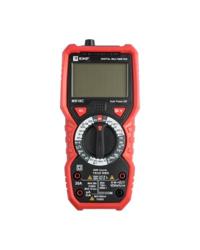 Мультиметр цифровой MS18C Expert (In-180701-pm18C). Мультиметр цифровой. EKF в Саранске