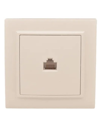 Минск Розетка RJ-45 1-мест. СП (ERK01-035-20). Розетка RJ-45 1-мест. СП. EKF в Саранске