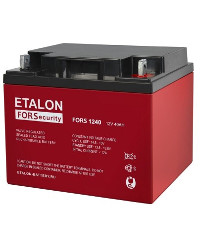 ETALON FORS 1240. Аккумулятор герметичный свинцово-кислотный. ETALON в Саранске