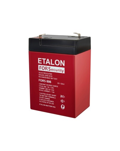 ETALON FORS 606. Аккумулятор герметичный свинцово-кислотный. ETALON в Саранске