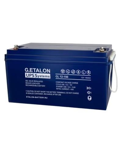 G.ETALON GL 12-150. Аккумулятор герметичный свинцово-кислотный. ETALON в Саранске