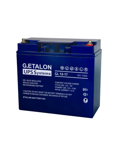 G.ETALON GL 12-17. Аккумулятор герметичный свинцово-кислотный. ETALON в Саранске
