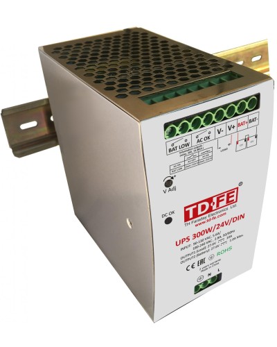 UPS 300W/24V/DIN. Источник вторичного электропитания резервированный. FARADAY в Саранске