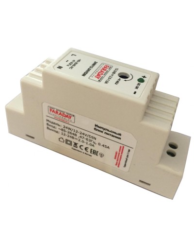 24W/12-24V/DIN. Блок питания. FARADAY в Саранске