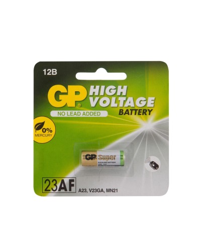 GP 23AF (GP 23AFRA-2F1), БЛИСТЕР. Высоковольтная батарейка 12В. GP Batteries в Саранске