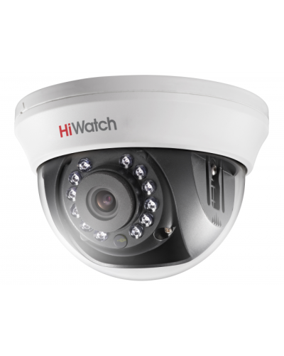 DS-T201(B) (2.8мм). Бюджетная видеокамера мультиформатная купольная. HiWatch в Саранске
