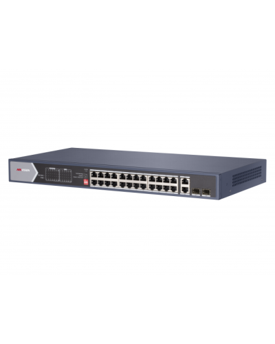 DS-3E0528HP-E. Коммутатор с питанием POE. Hikvision в Саранске