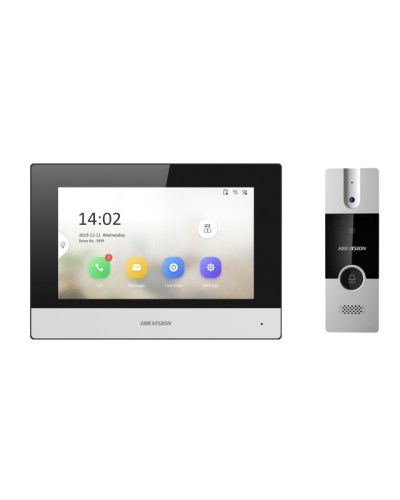 DS-KIS302-P. Комплект IP видеодомофона. Hikvision в Саранске