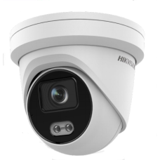 DS-2CD2327G2-LU(C)(4мм). Профессиональная видеокамера IP купольная. Hikvision