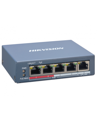 DS-3E1105P-EI. Коммутатор с POE. Hikvision в Саранске