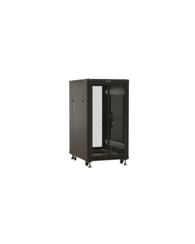 TTBR-2761-DD-RAL9004. Шкаф телекоммуникационный 19 напольный 27U. Hyperline в Саранске