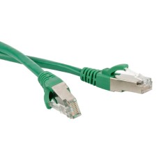 PC-LPM-STP-RJ45-RJ45-C5e-0.5M-LSZH-GN. Патч-корд медный. Hyperline
