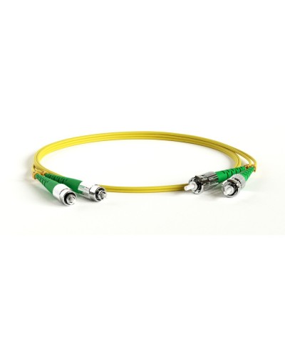FC-D2-9-FC/AR-ST/AR-H-1M-LSZH-YL. Патч-корд волоконно-оптический ST-FC. Hyperline в Саранске