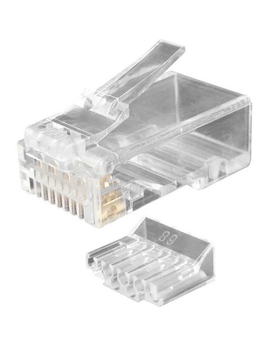 PLUG-8P8C-UV-C6-100 (100 шт). Разъем RJ-45. Hyperline в Саранске
