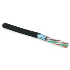 UFTP4-C6-S23-OUT-LSZH-BK-500. Кабель «витая пара» (LAN) для структурированных систем связи. Hyperline