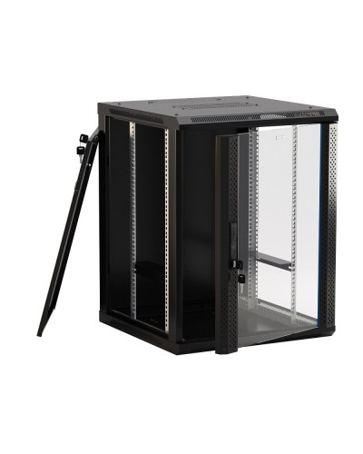 TWB-0445-GP-RAL9004. Шкаф телекоммуникационный 19 настенный 4U. Hyperline в Саранске