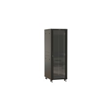 TTBR-3766-AS-RAL9004. Шкаф телекоммуникационный 19 напольный 37U. Hyperline
