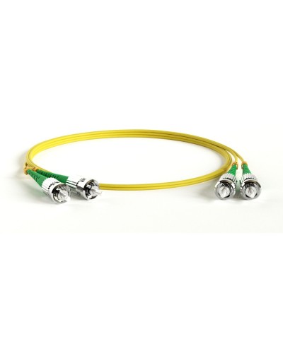 FC-D2-9-ST/AR-ST/AR-H-1M-LSZH-YL. Патч-корд волоконно-оптический ST-ST. Hyperline в Саранске