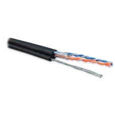 UUTP2-C5-S24-SW-OUT-PE-BK-500. Кабель «витая пара» (LAN) для структурированных систем связи. Hyperline