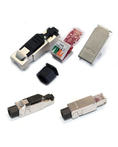 PLUF-8P8C-S-C6-SH. Разъем RJ-45. Hyperline в Саранске
