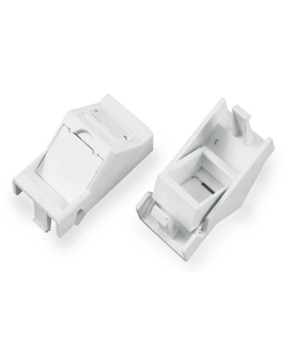 SIP2A-1K-M45-22.5. Вставка угловая 45x22.5 (аналог Mosaic) для 1 модуля формата Keystone Jack. Hyperline в Саранске