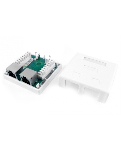 SB1-2-8P8C-C6-SH-WH. Розетка RJ-45. Hyperline в Саранске