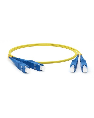 FC-D2-9-SC/UR-SC/UR-H-15M-LSZH-YL. Патч-корд волоконно-оптический. Hyperline в Саранске