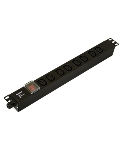 SHE19-8IEC-S-CB. Блок розеток 19. Hyperline в Саранске